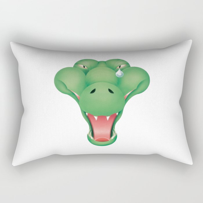aligator Rectangular Pillow
