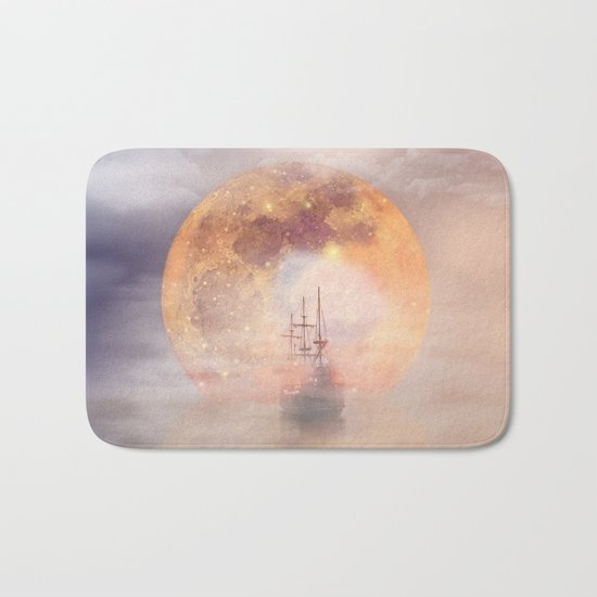 Full Moon Bath Mat