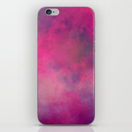 Bright purple violet pink iPhone Skin