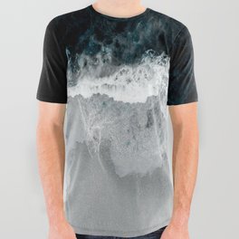 Blue Sea All Over Graphic Tee