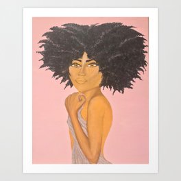 Natural Hair Art Prints Society6
