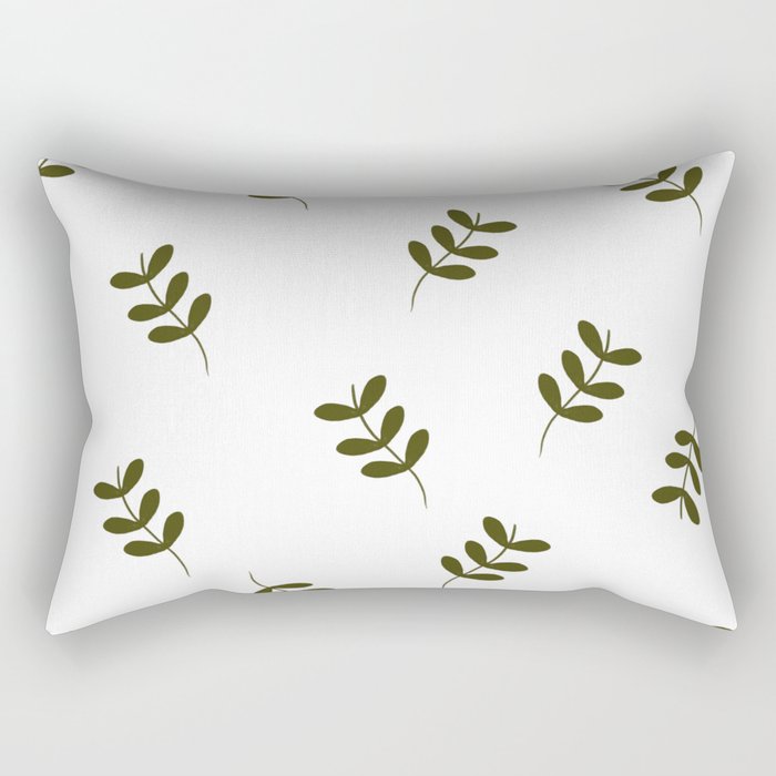 Botanical Greens Rectangular Pillow