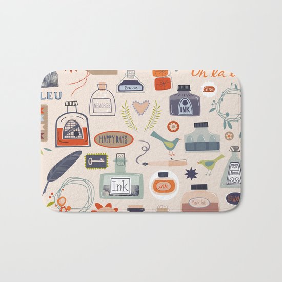 Ink Bath Mat