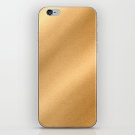 Golden Shapes iPhone Skin