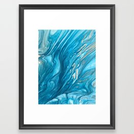 Stream Framed Art Print