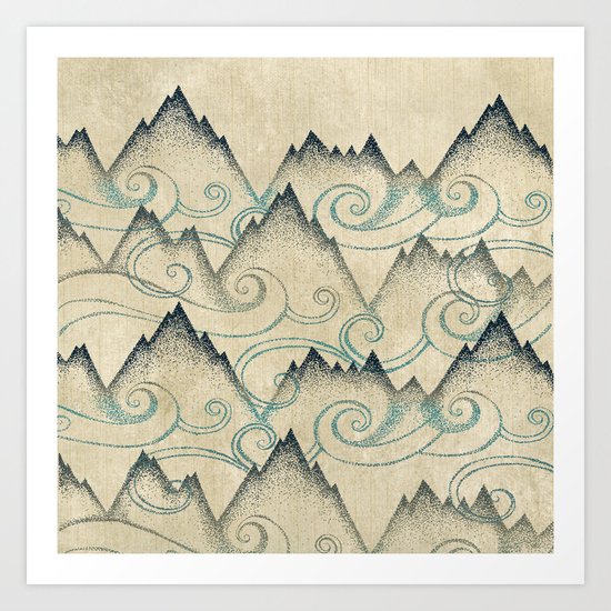 Mountain Breeze Art Print