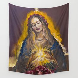 The Mystic Rose Wall Tapestry