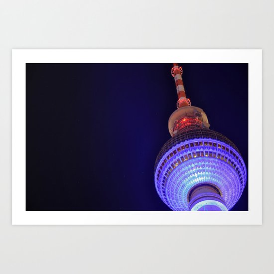 Berliner Fernsehturm Art Print