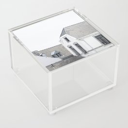 White Houses and Rooftops | Architecture Maastricht Netherlands Acrylic Box