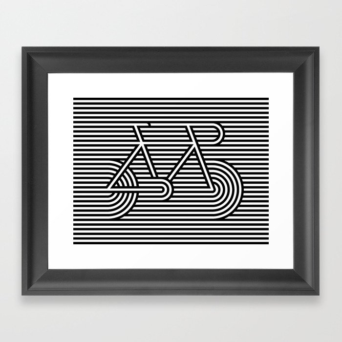 Speed Framed Art Print