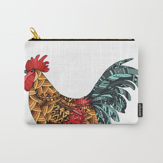 Cockerel. Symbol of 2017 Carry-All Pouch