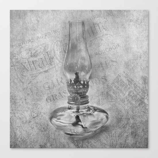 Still life - Kerosene Lamp Canvas Print