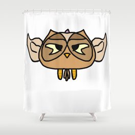 Olly the Owl Shower Curtain