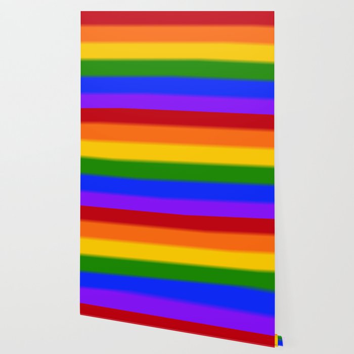 Rainbow Gay Pride Flag Wallpaper By Falln Society6
