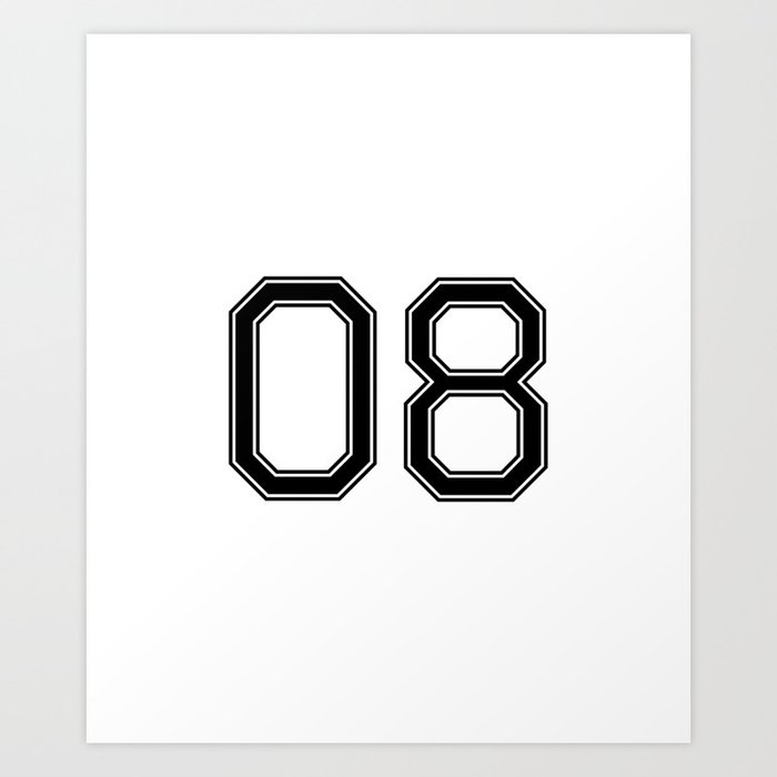 Number 12 American Football, Soccer, Sport Design Art Print by shirtbutler Number 12 American Football, Soccer, Sport Design Art Print by shirtbutler