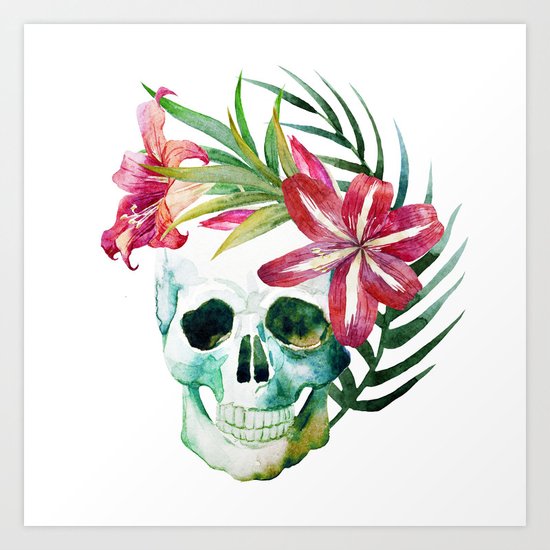Skull 10 Art Print