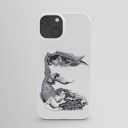 E Mermaid iPhone Case