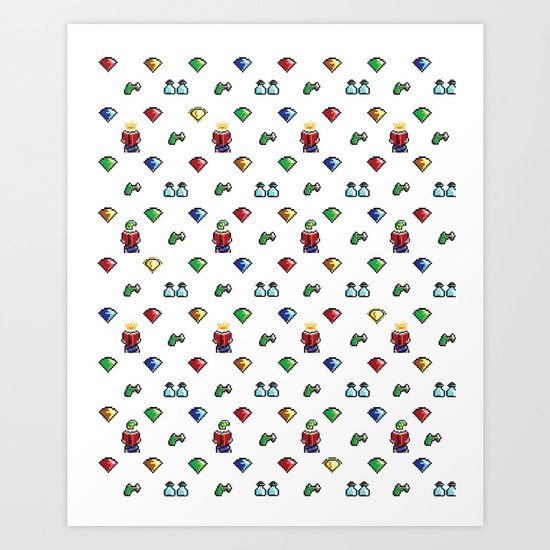 Commander Keen Art Print