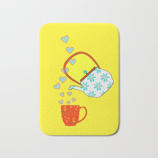A Nice Cup Of Tea Bath Mat
