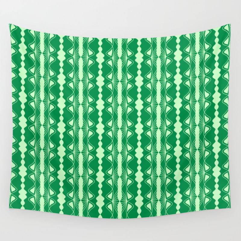 Saloon Wallpaper Mint Green Sap Green Country Wallpaper Molding Southwestern Design Pattern Wall Tapestry By Dpartgallery Society6