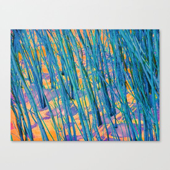 The Green Woods Canvas Print