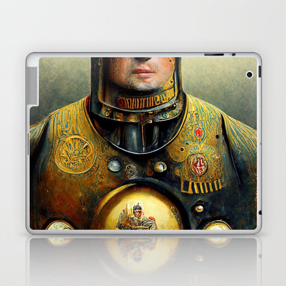 Steampunk Soldier Laptop & iPad Skin