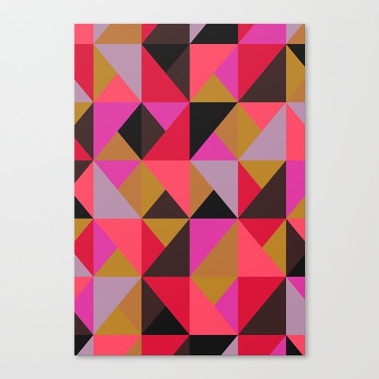 colour + pattern 19 Canvas Print