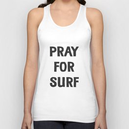 Pray For Surf Unisex Tank Top