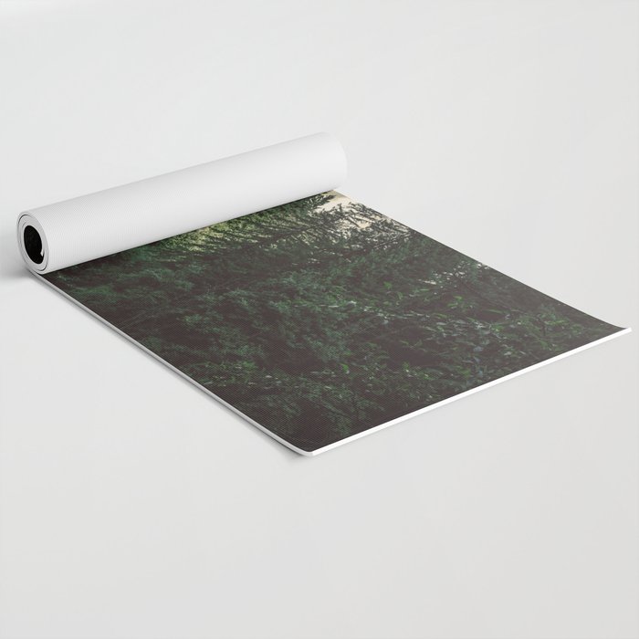 Pacific Northwest River - Nature Photography Yoga Mat by Nature Magick  Cascadia Collection