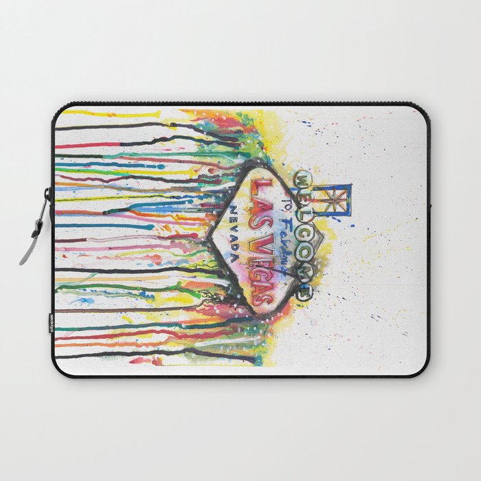 Las Vegas Neon Jungle Laptop Sleeve