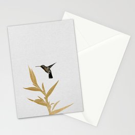Hummingbird & Flower II Stationery Card
