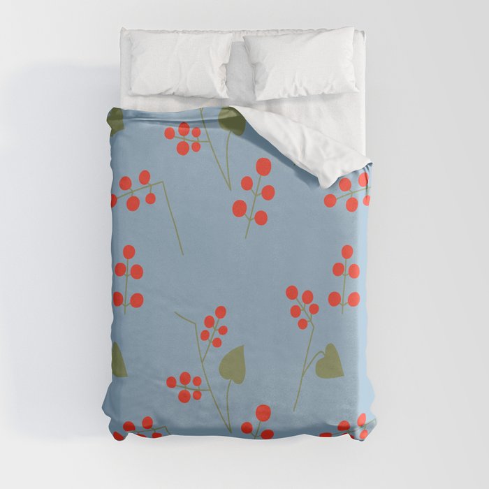 Stylish and fashionable pattern blooming heat Duvet Cover