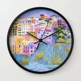 Cinque de Terra - Italian Riviera  Wall Clock