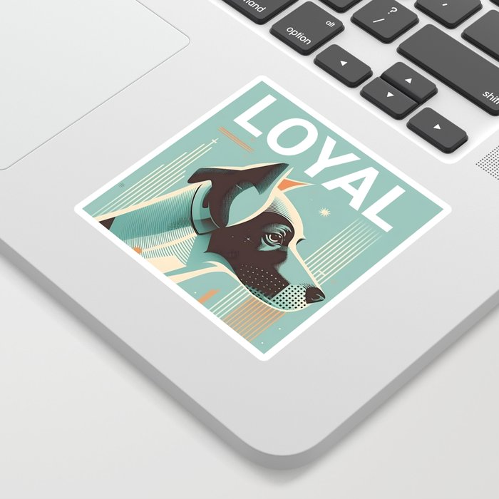 Loyal Dog Sticker