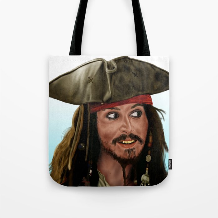 Jack Sparrow Tote Bag