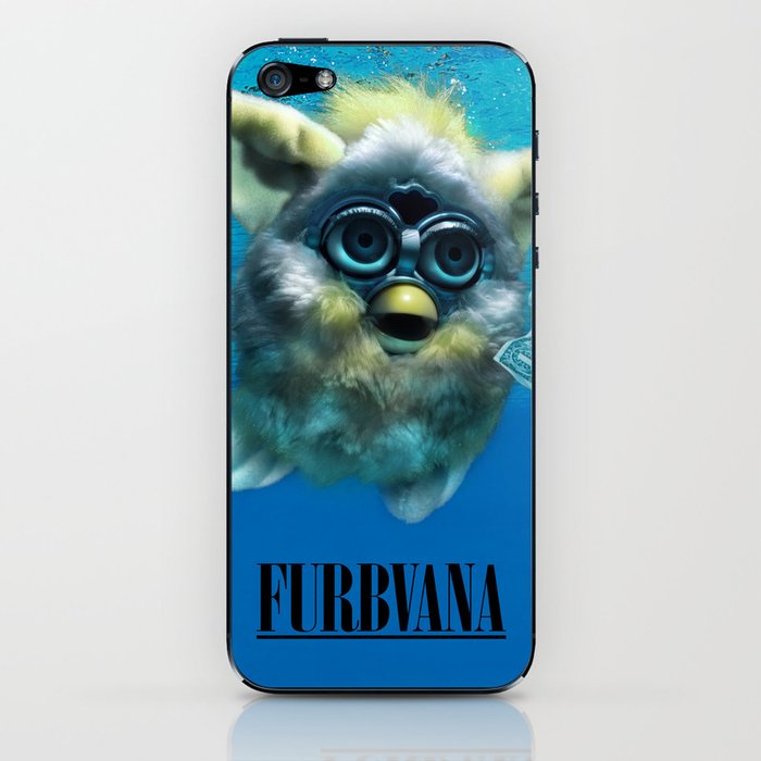 Wallpaper Furby Nirvana Nevermind Iphone Skin By Furbyliving Society6 For Android Free