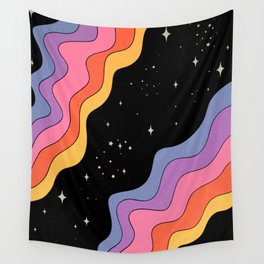 Wavy Universe Wall Tapestry