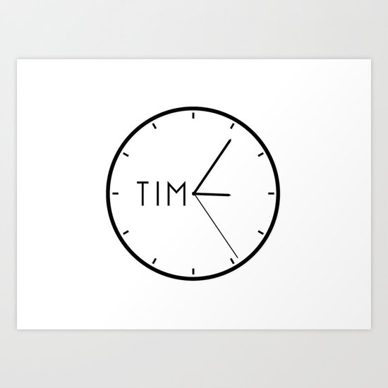 TIME Art Print