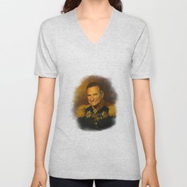 Robin Williams - replaceface V Neck T Shirt