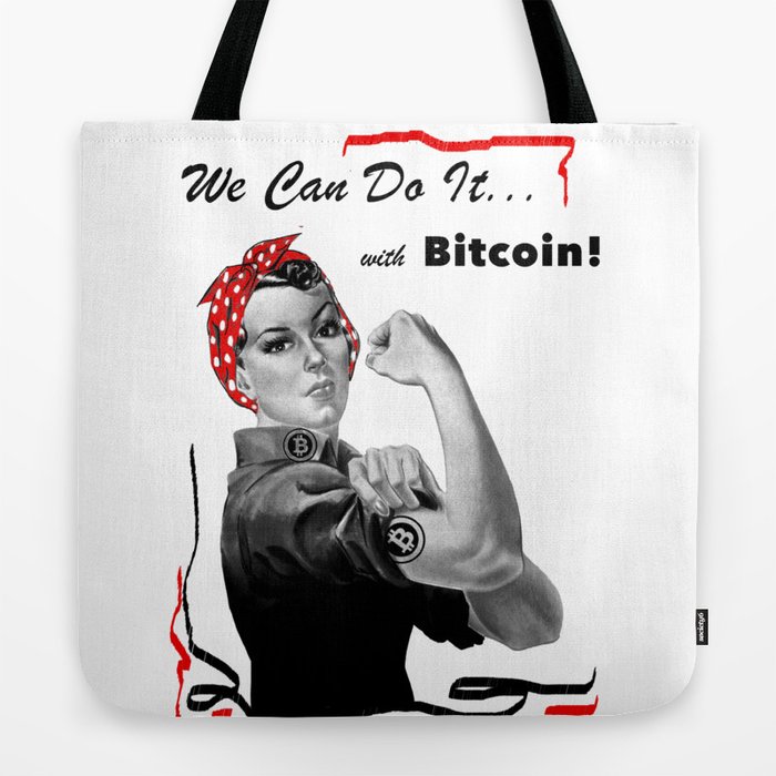 Rosie riveter bags top