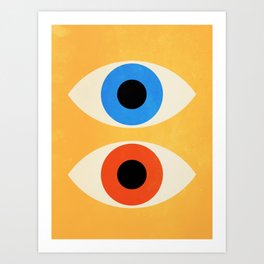 Eyes | Bauhaus III Art Print