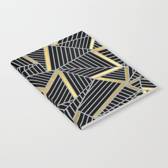 Ab 2 Silver and Gold Notebook