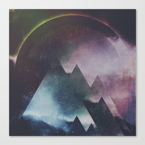 Fractions B01 Canvas Print