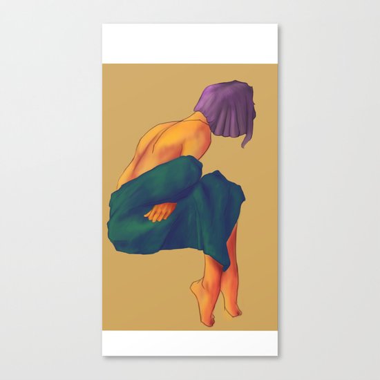 I'm Cold Canvas Print
