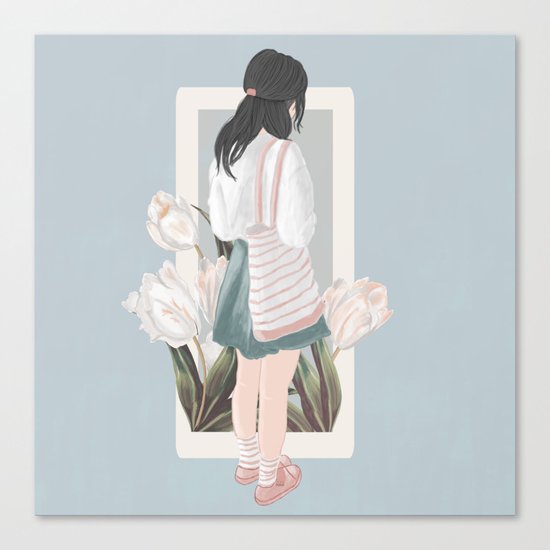 Your Back Canvas Print
