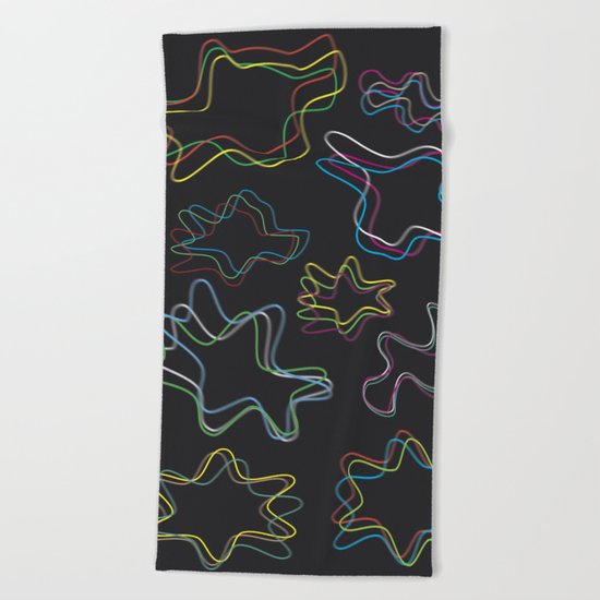 Dont´t move II (Strings) Beach Towel