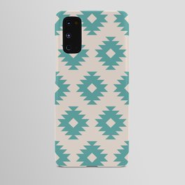 Southwestern Decor 435 Beige and Turquoise Android Case