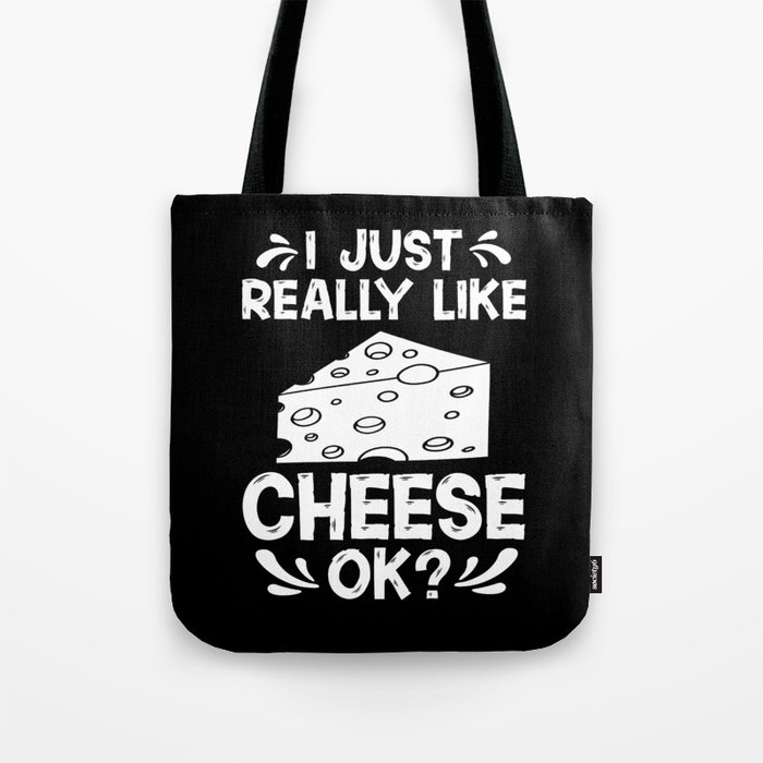 Cheese Board Sticks Vegan Funny Puns Tote Bag