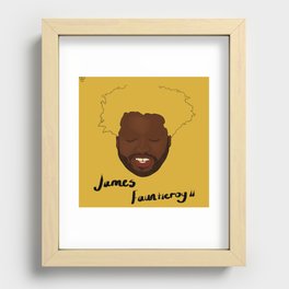 Floating Heads: James Fauntleroy  Recessed Framed Print