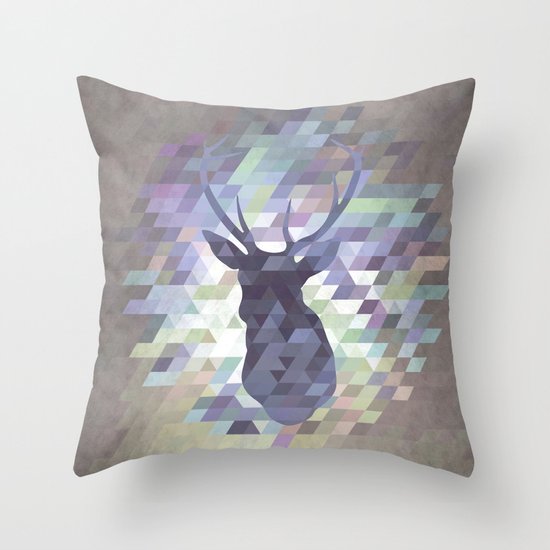 Deer Throw Pillow